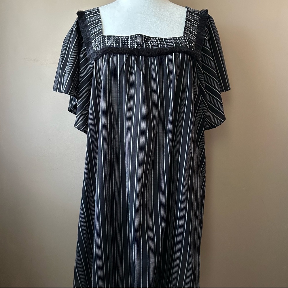 Isabel Maternity Boho Striped Tunic